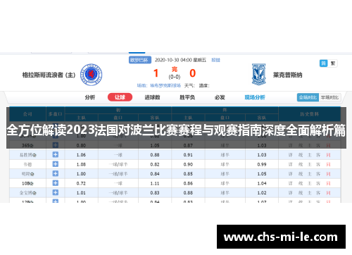 全方位解读2023法国对波兰比赛赛程与观赛指南深度全面解析篇
