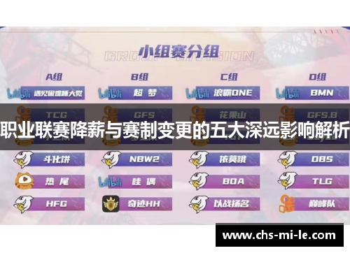 职业联赛降薪与赛制变更的五大深远影响解析 职业联赛降薪与赛制变更的五大深远影响解析