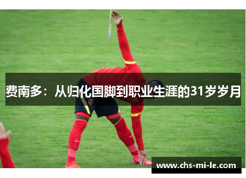费南多：从归化国脚到职业生涯的31岁岁月